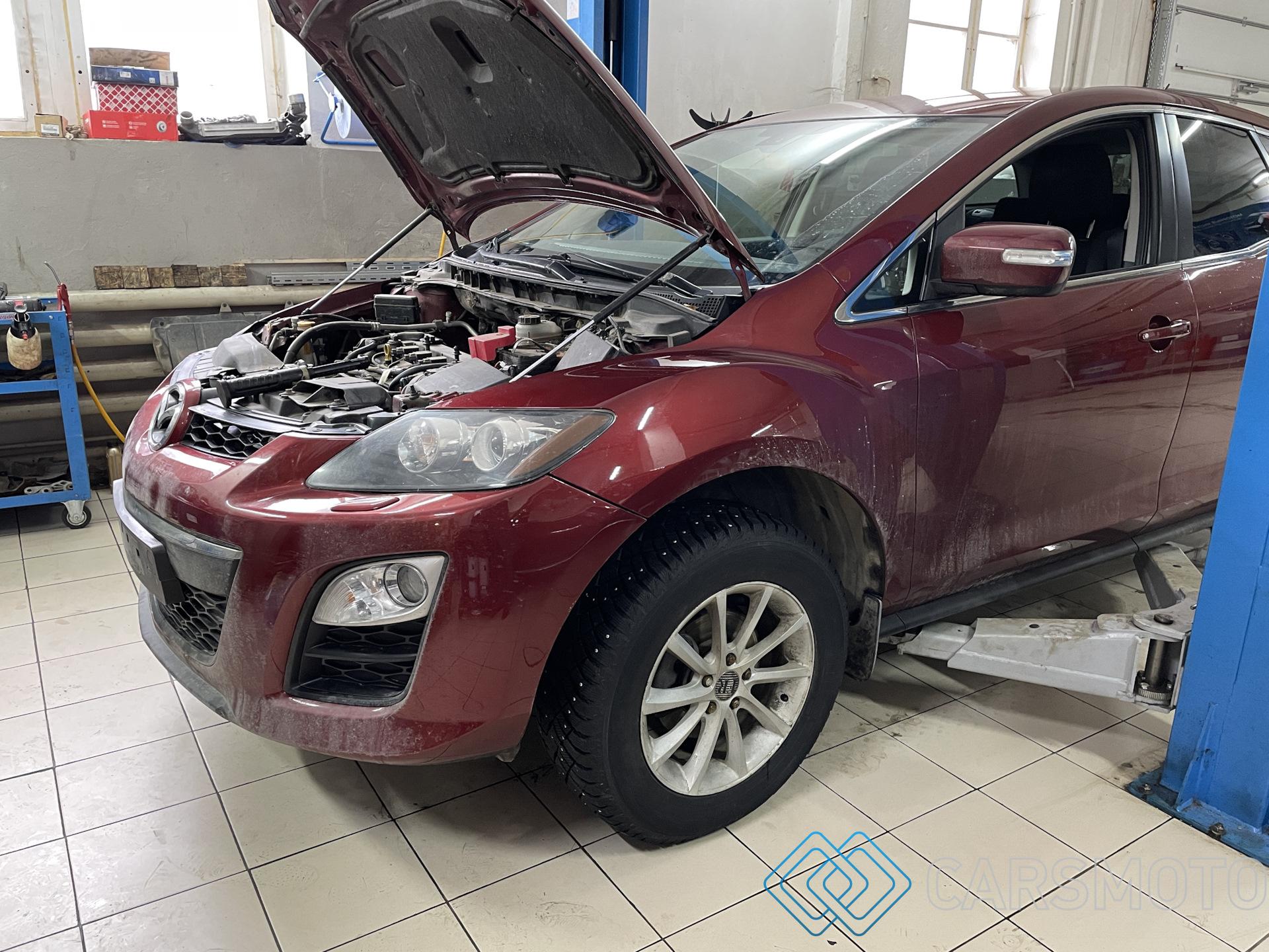 Полная аппаратная замена масла АКПП Mazda CX-7 2.5