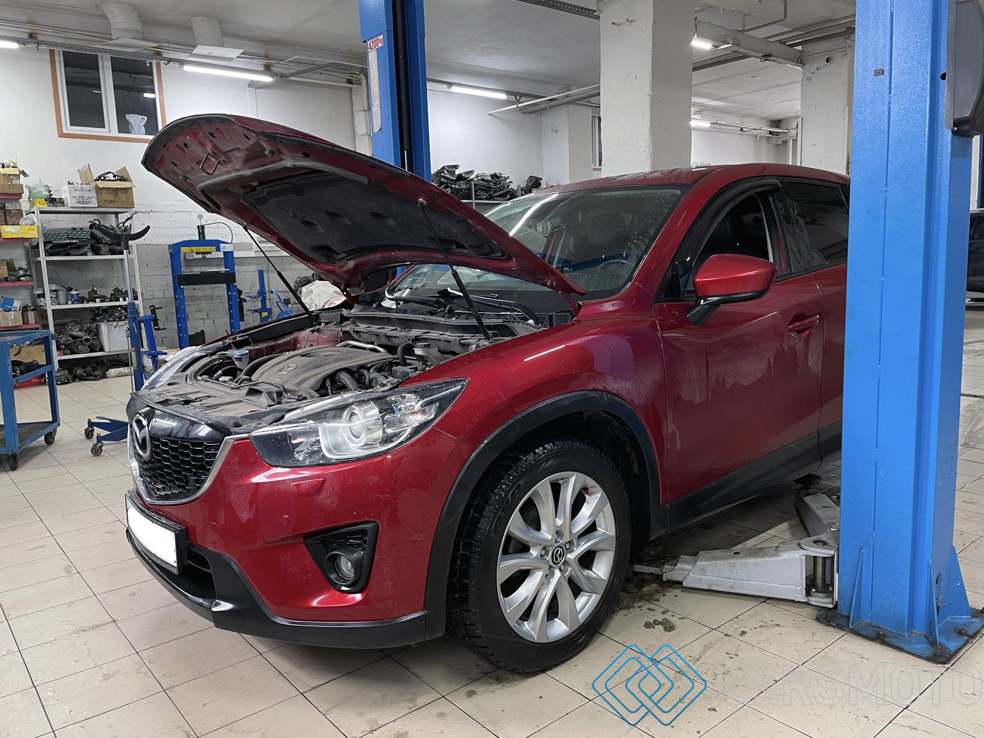 Полная аппаратная замена масла АКПП Mazda CX-5 (KE)