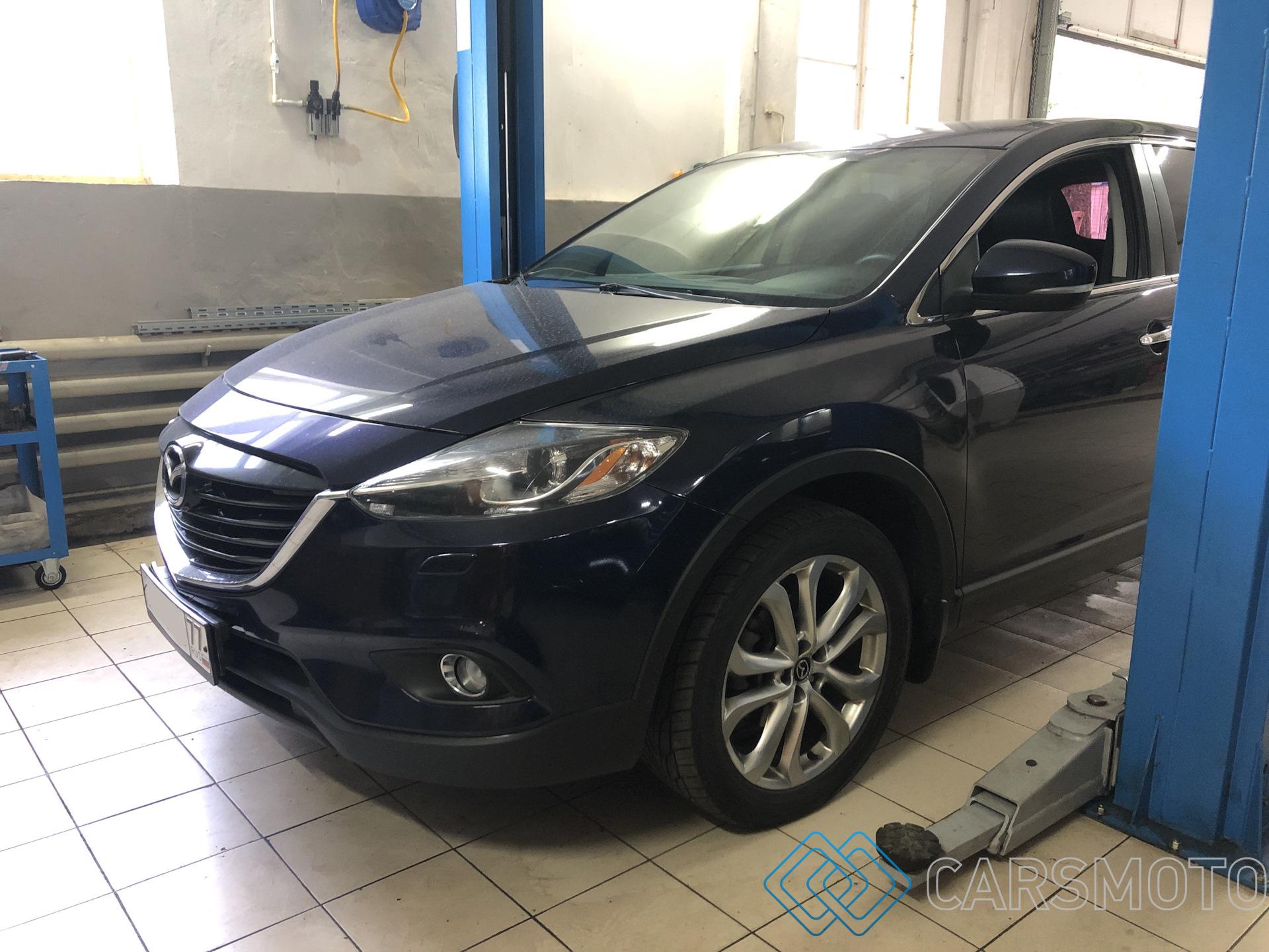 Полная аппаратная замена масла АКПП Mazda CX-9 3.7 4WD (TB)